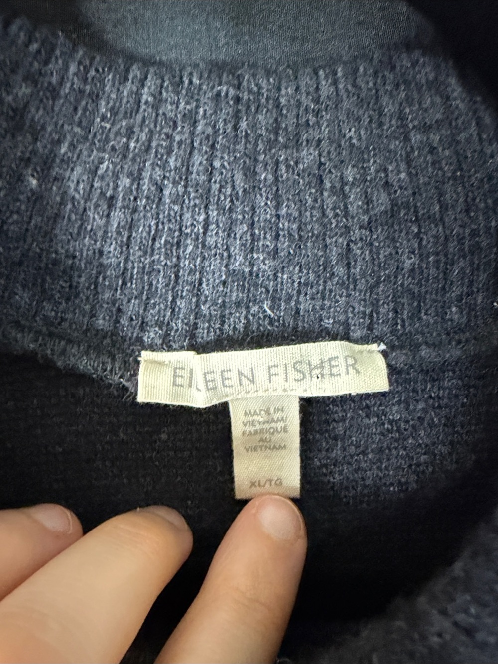 Eileen Fisher Wool Blend Sweater - Picture 4 of 7